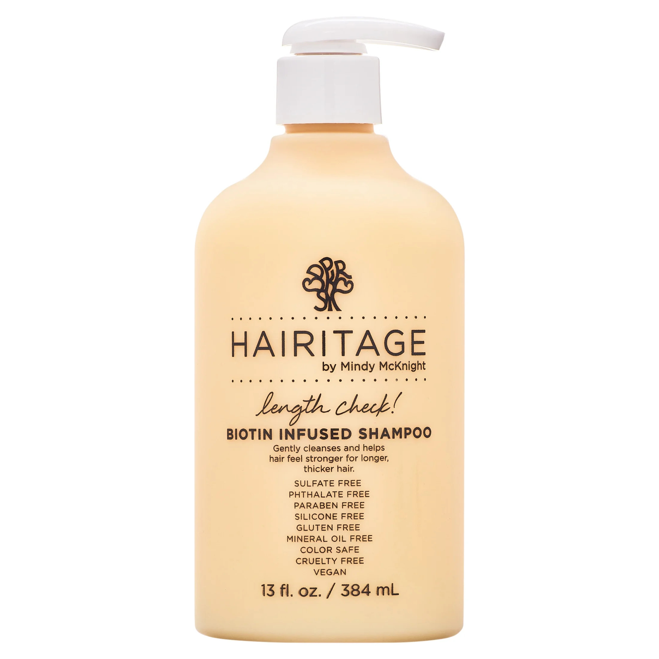 Hairitage Length Check Biotin Shampoo for Dry Damaged Hair, 13 oz. - Walmart.com | Walmart (US)