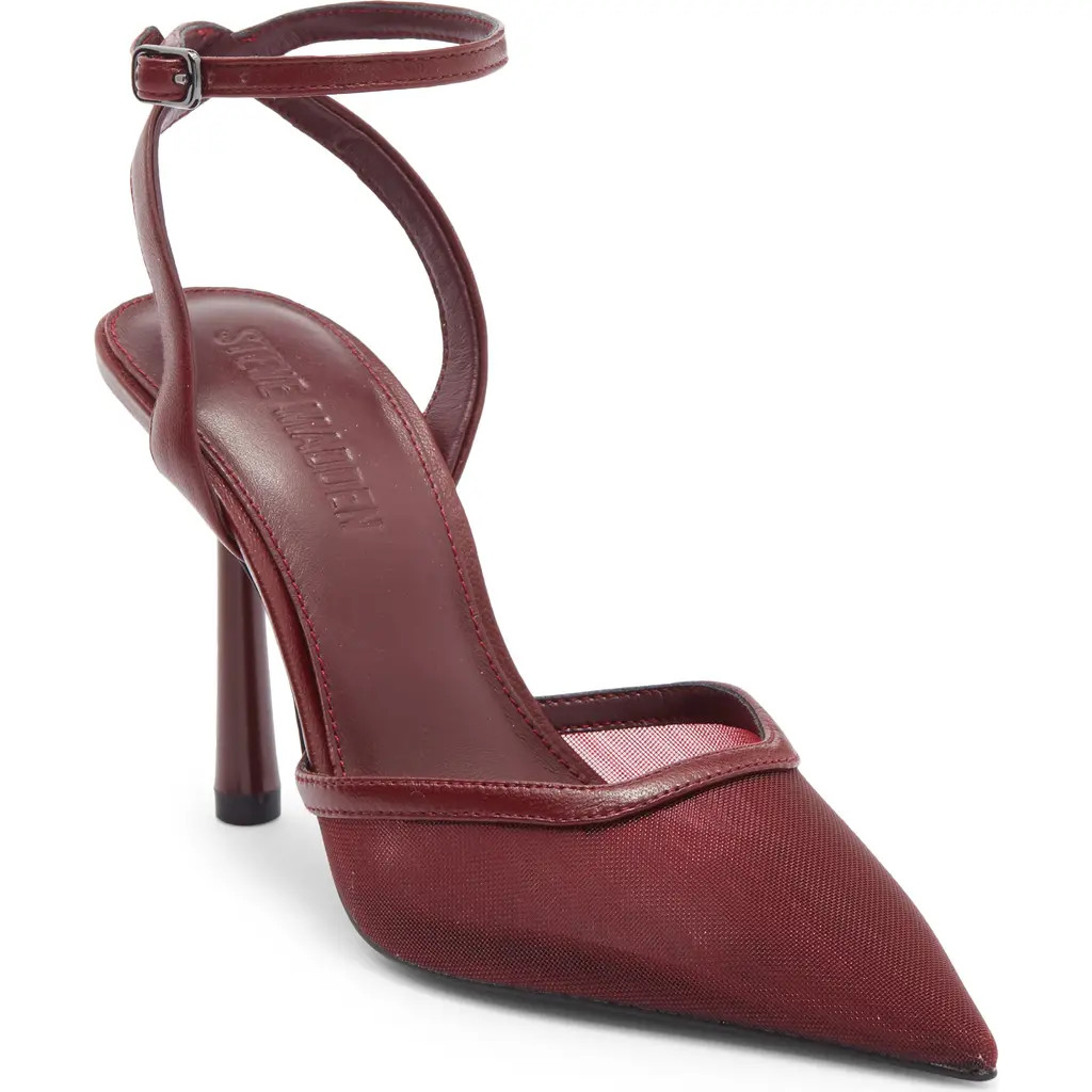Steve Madden Alliance Pointed Toe Pump in Burgundy at Nordstrom Rack, Size 9.5 | Nordstrom Rack