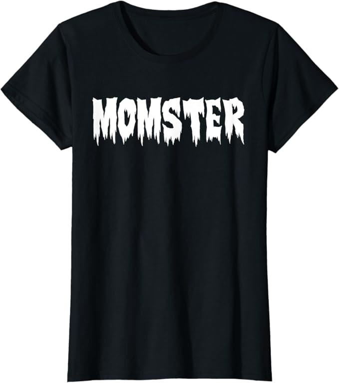 MOMSTER Halloween Fall: Funny, Cute / Scary Mom-ster (Moms) T-Shirt | Amazon (US)