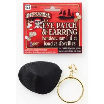 PIRATE EARRING & EYEPATCH SET - Walmart.com | Walmart (US)