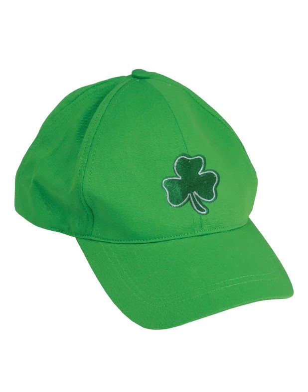 BlockBuster Costumes St Patricks Day Light Green Irish Shamrock Baseball Hat Cap Accessory | Walmart (US)