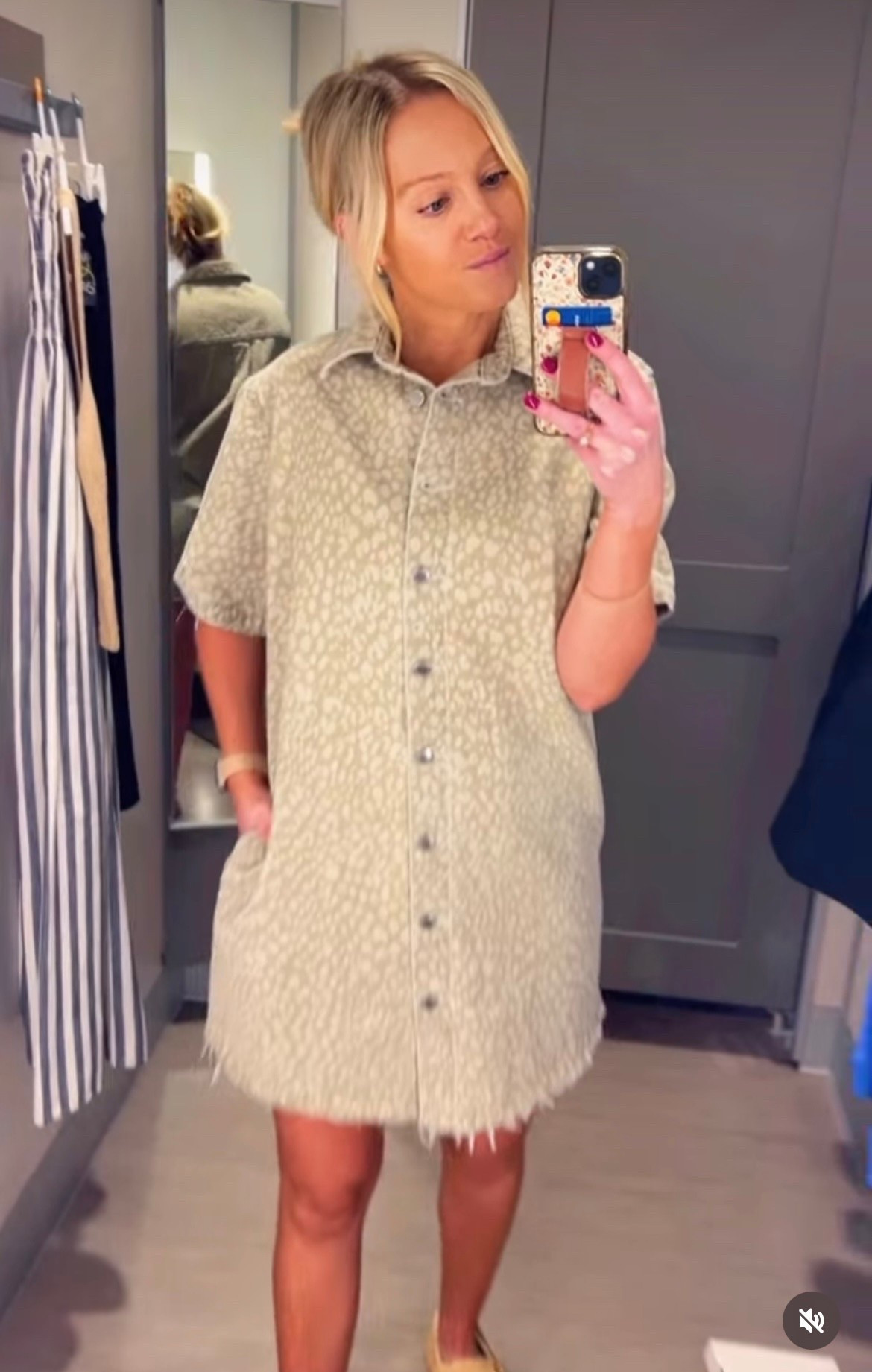 Leopard jean dress from Target and it’s on sale for $24 

I’m 5, 7 and in size small for reference 
#target #leopard #jean #sale #ltksale #dress #spring

#LTKFindsUnder100 #LTKFindsUnder50 #LTKSaleAlert