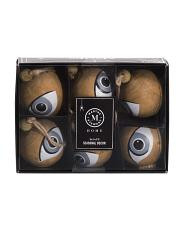 6pk Wooden Eyeballs | TJ Maxx