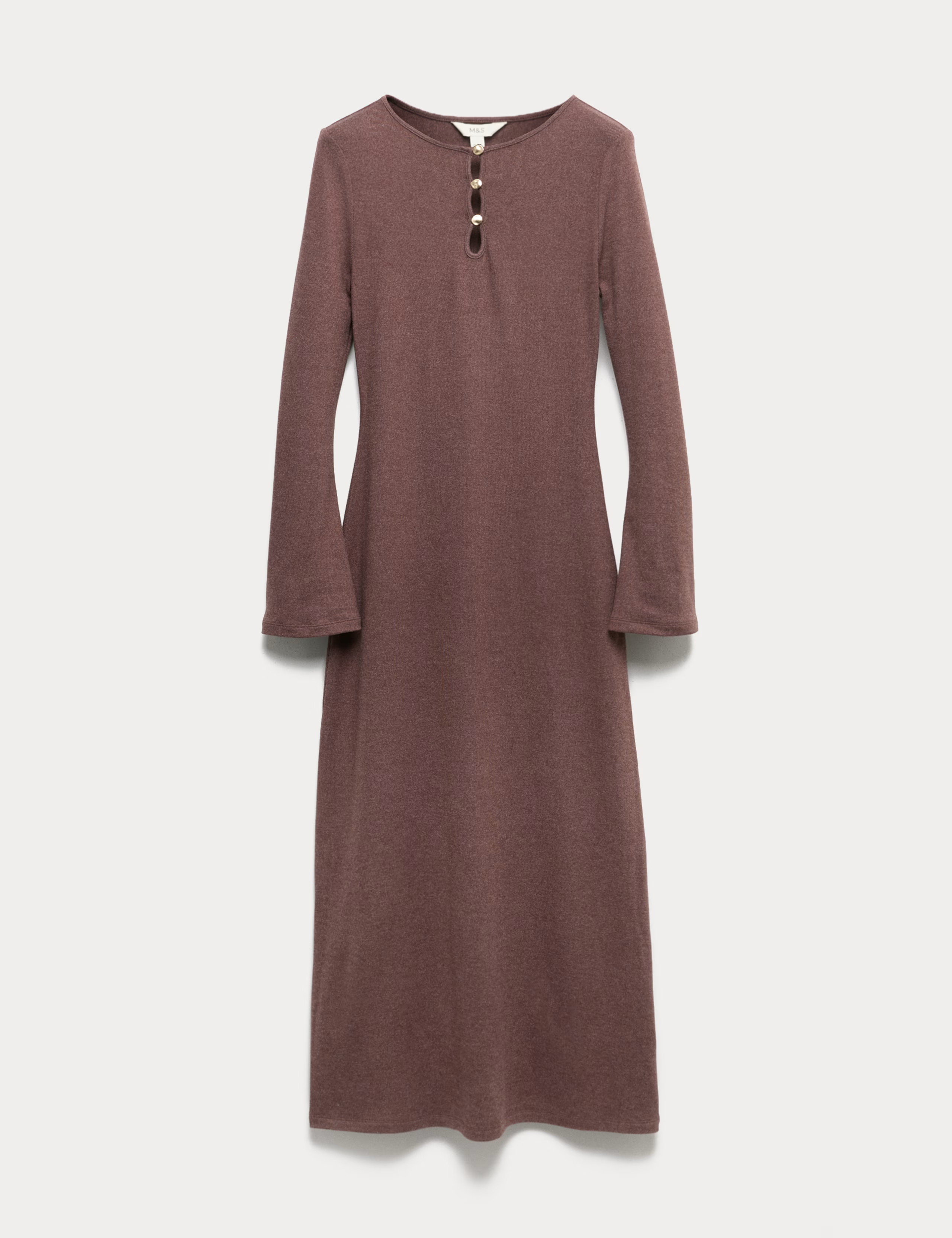 Jersey Cosy Midi Column Dress | Marks & Spencer (UK)