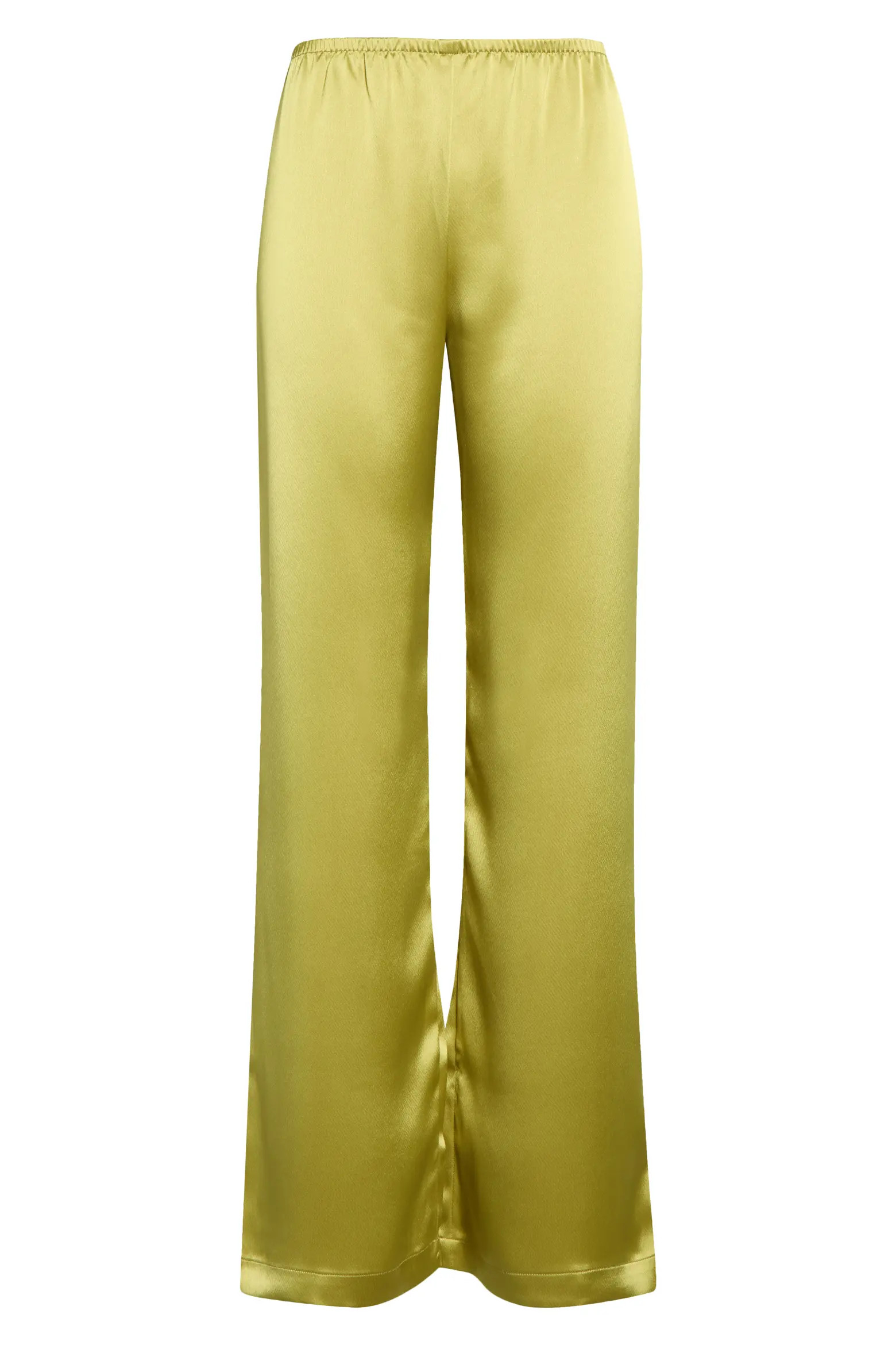 LESET Barb Wide Leg Satin Pants (Women) | Nordstrom | Nordstrom