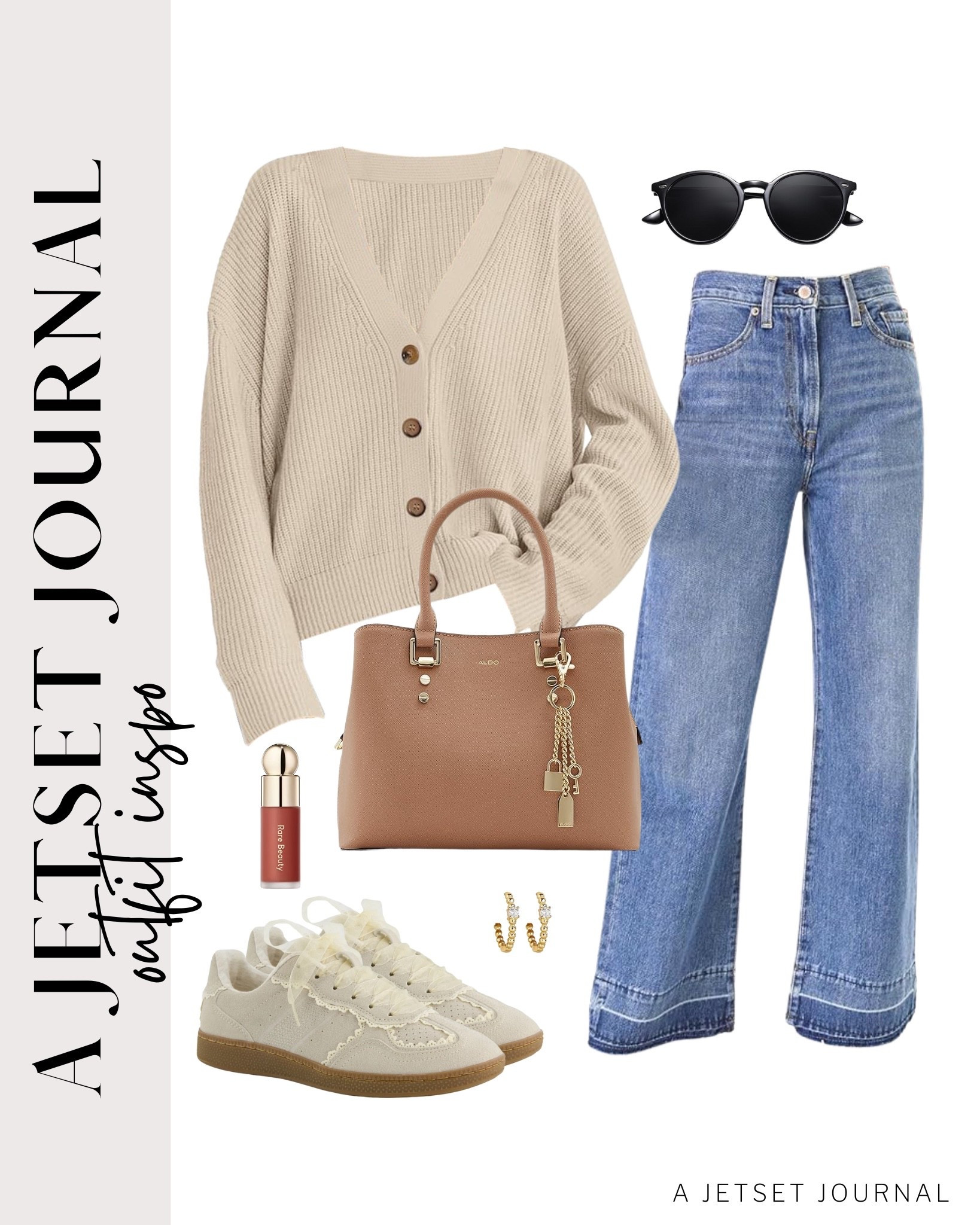 Comfy and simple outfit idea with a cardigan, wide leg jeans, and sneakers!
knit sweater, puffy tote bag, rare beauty blush, amazon finds, affordable look, fall fashion, beauty must have, trendy style, fashion accessories, fall outfit idea

#LTKStyleTip #LTKU #LTKSeasonal