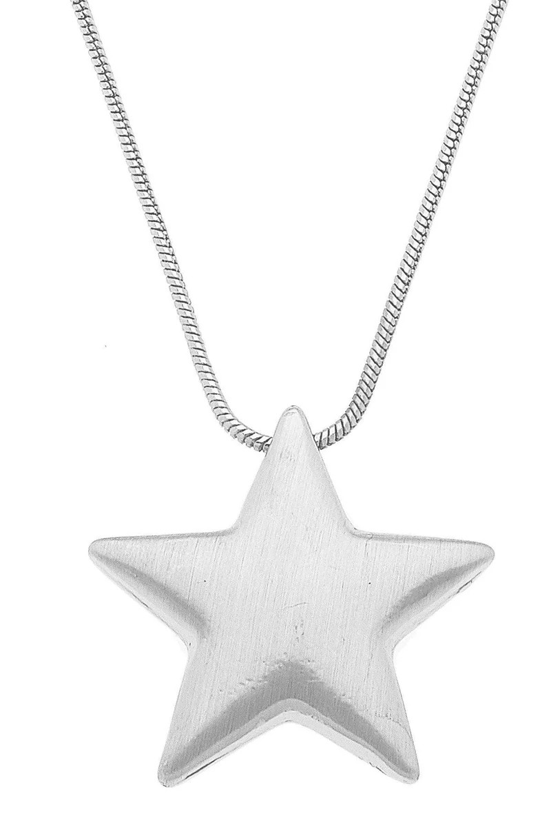 Icon Puffed Star Necklace | CANVAS