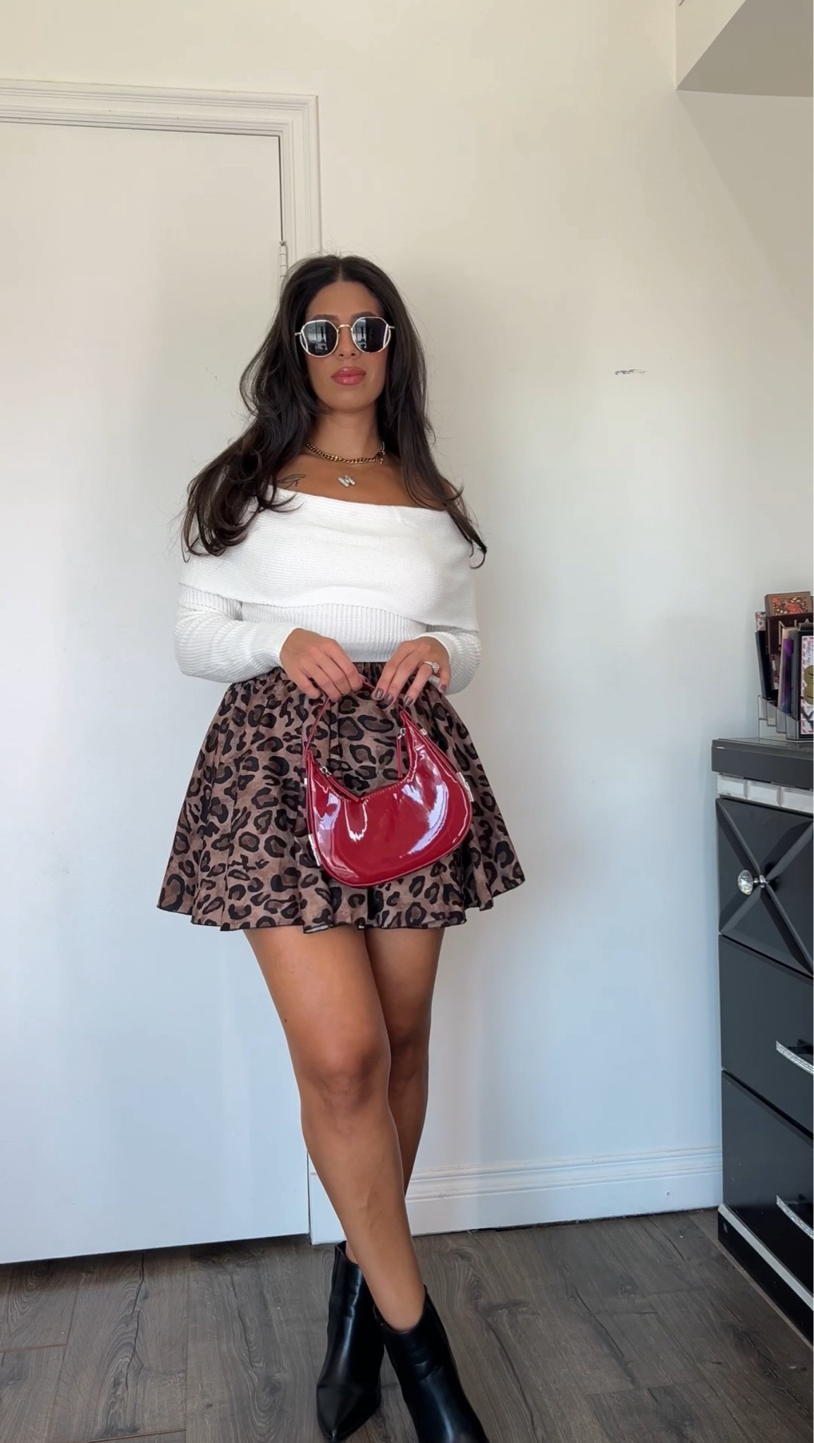 Leopard skirt outfit idea

#LTKSeasonal #LTKStyleTip #LTKFindsUnder50