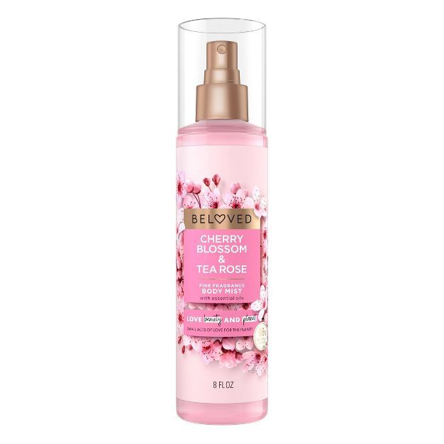 Beloved Cherry Blossom &#38; Tea Rose Body Mist - 8 fl oz | Target