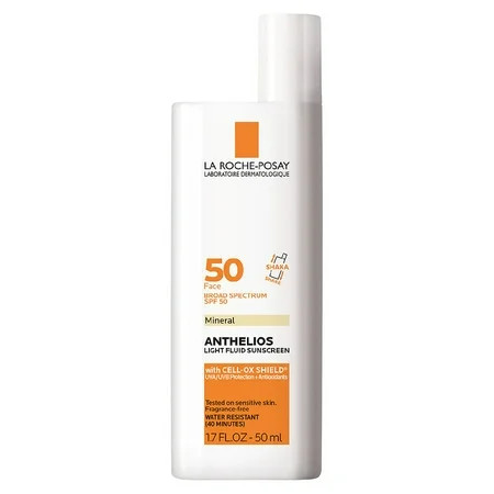 La Roche-Posay Anthelios Mineral Ultra Light Fluid Face Sunscreen with Zinc Oxide and SPF 50 | Walmart (US)