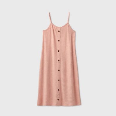 Girls' Button-Front Tank Dress - art class™ | Target