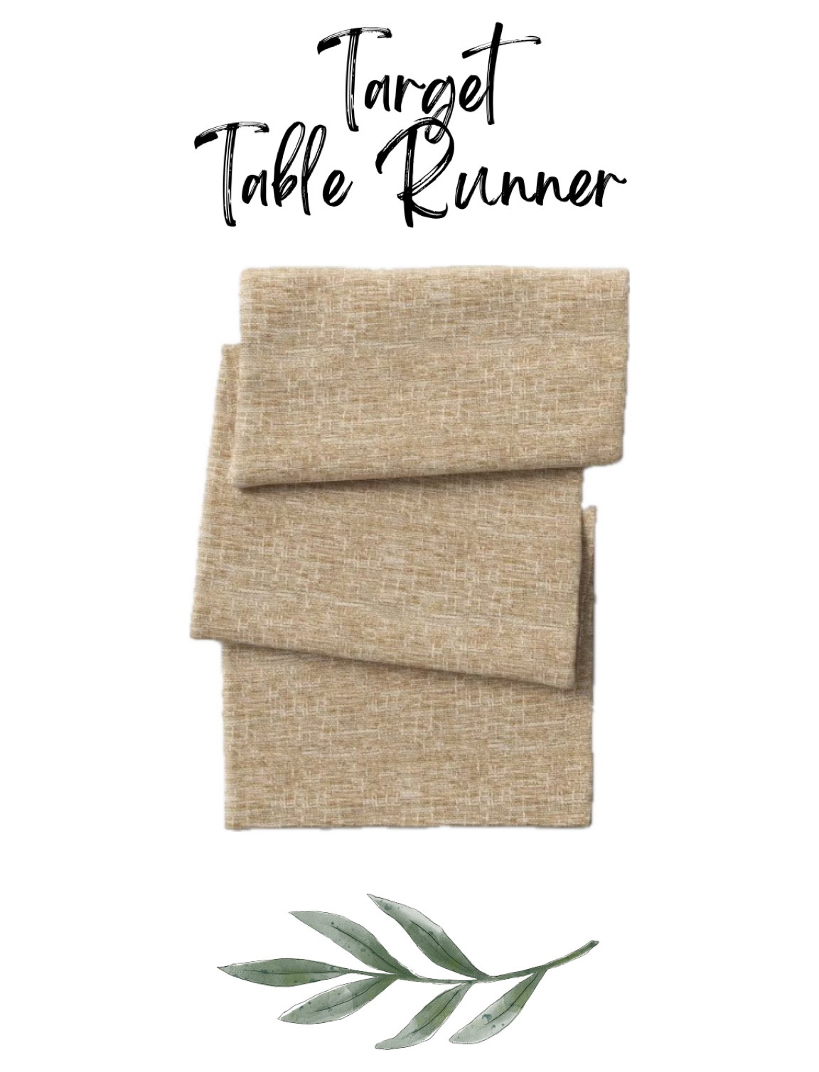 This table runner from Target is a perfect neutral and has amazing reviews! 🌿

#LTKHome #LTKSeasonal #LTKStyleTip