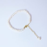 Freshwater Pearl Bracelet | Adjustable Length Bridal Jewelry, Statement Bracelet, Wedding Gift, Birthday Gift | Etsy (US)