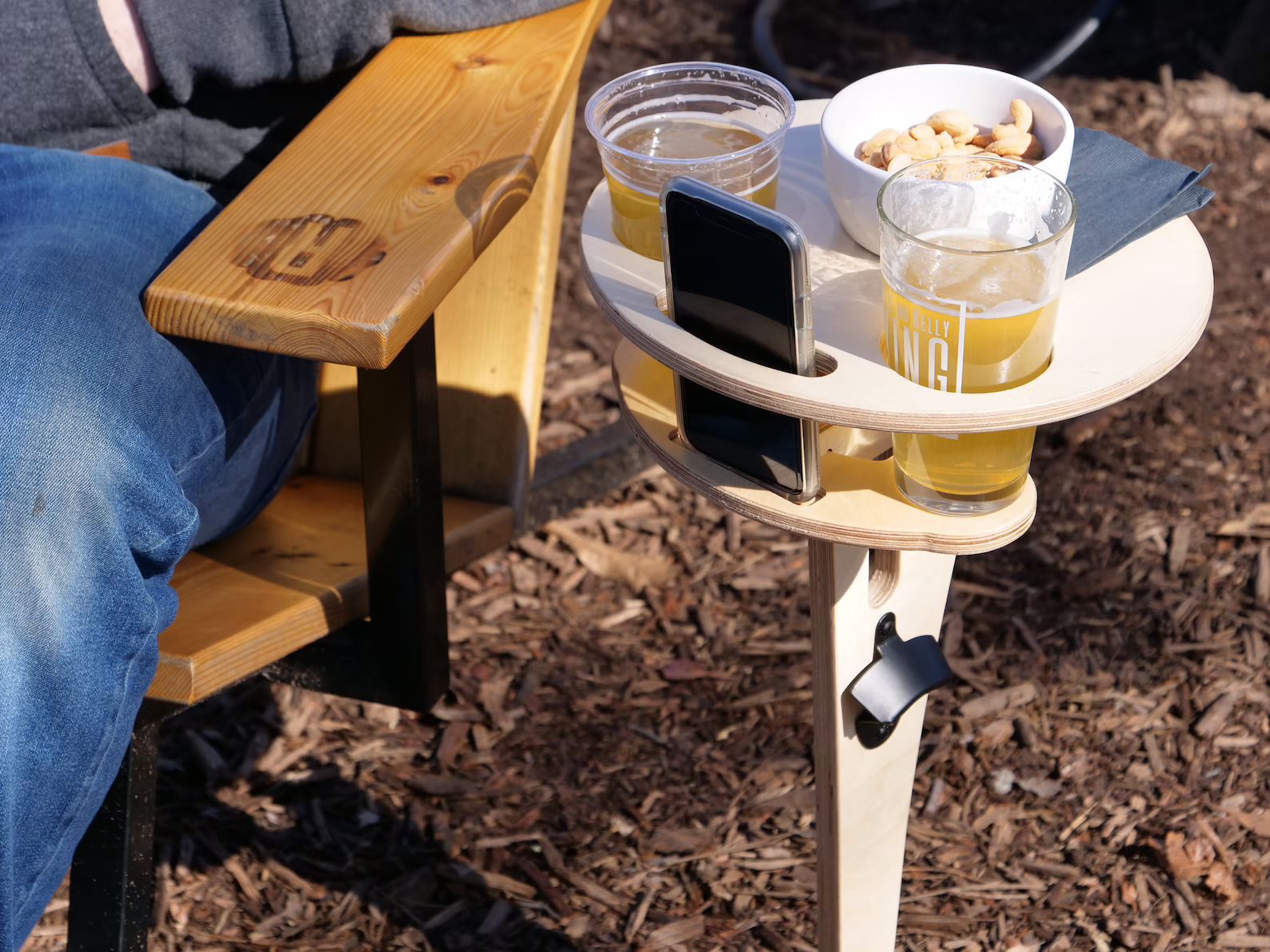 Portable Beer Table Backyard Entertainment Beach Camping - Etsy | Etsy (US)