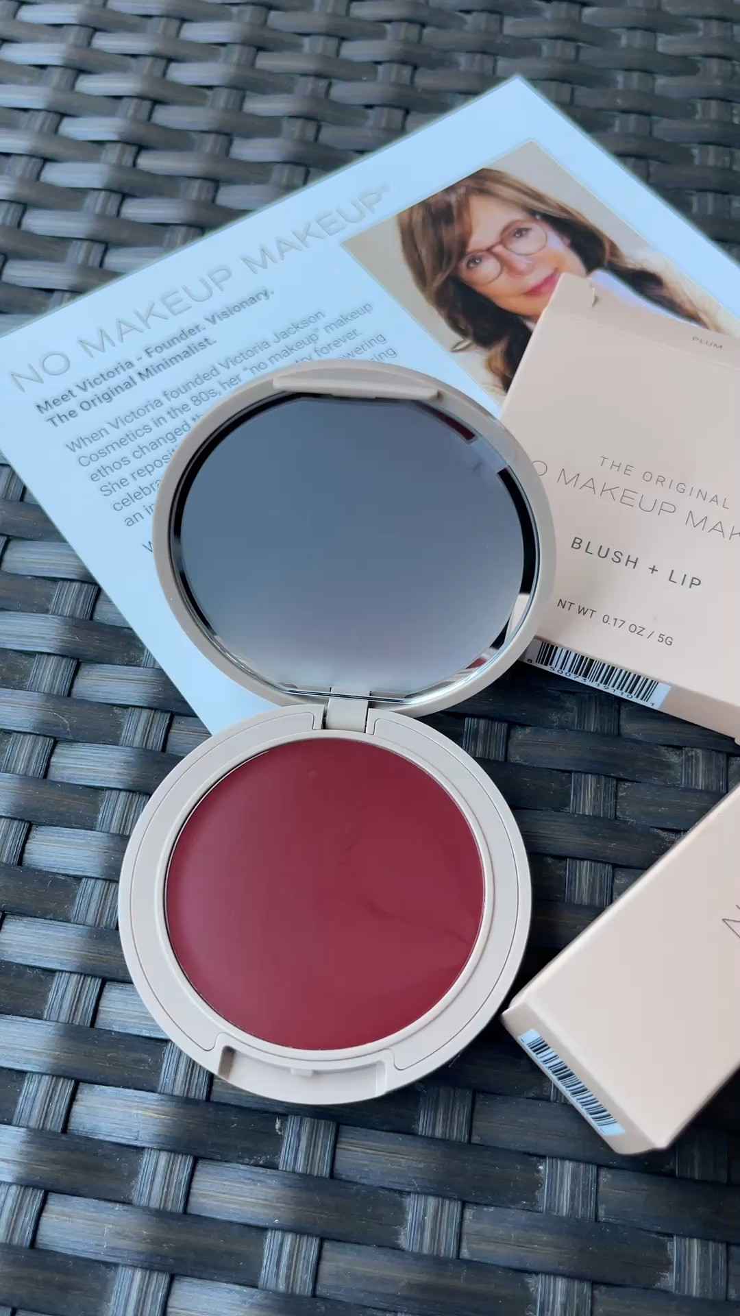 Can’t wait to try this blush + lip from @nomakeupmakeup . The color looks stunning. Tutorial coming soon.

#gifted

#LTKgrwm #LTKBeauty