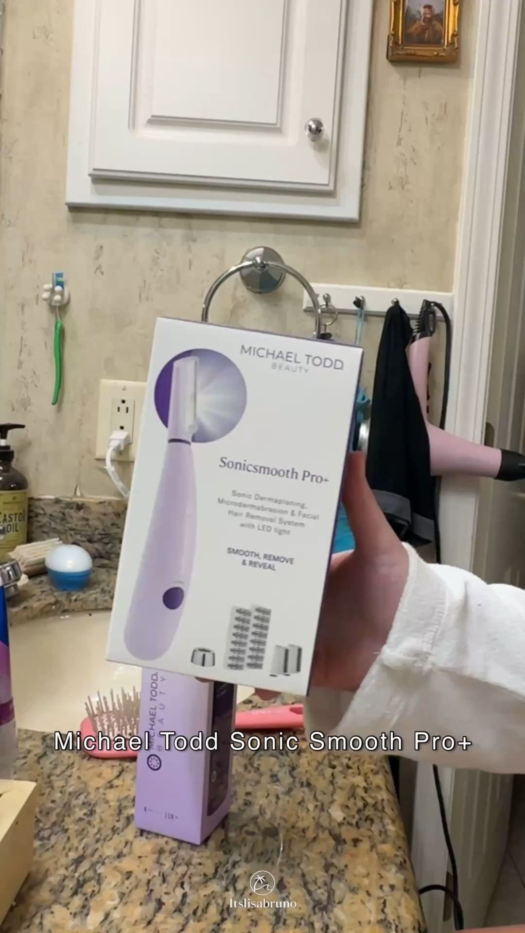 ✨ Michael Todd Sonicsmooth Pro First Impression

I let my daughter try the Michael Todd Sonicsmooth Pro first, and we were both surprised by how well the prep spray revealed peach fuzz before dermaplaning. 👀

The spray helps highlight fine facial hair, making dermaplaning more precise and oddly satisfying to watch.

The process:
✔️ Prep Spray
✔️ Cleanse
✔️ Dermaplane
✔️ Rinse
✔️ Peptide Serum

Such a satisfying at-home skincare treatment for smoother-looking skin and better product absorption afterward. 

Shop everything linked below. ✨

#Ad #LTKBeauty #MichaelToddBeauty #SonicsmoothPro #Dermaplaning #SkincareRoutine #BeautyTools #GlowingSkin #SmoothSkin #AtHomeFacial #LTKCreator

#LTKselfcare #LTKBeauty #LTKgrwm