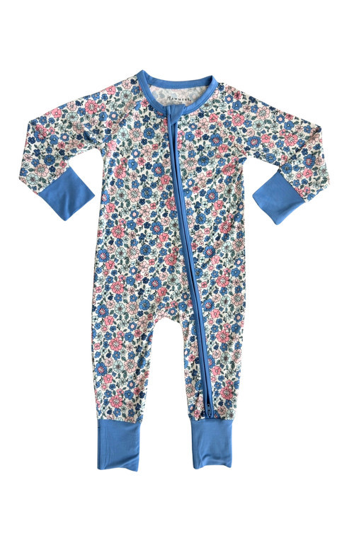 In My Jammers Lily Floral Romper at Nordstrom, Size 2T | Nordstrom