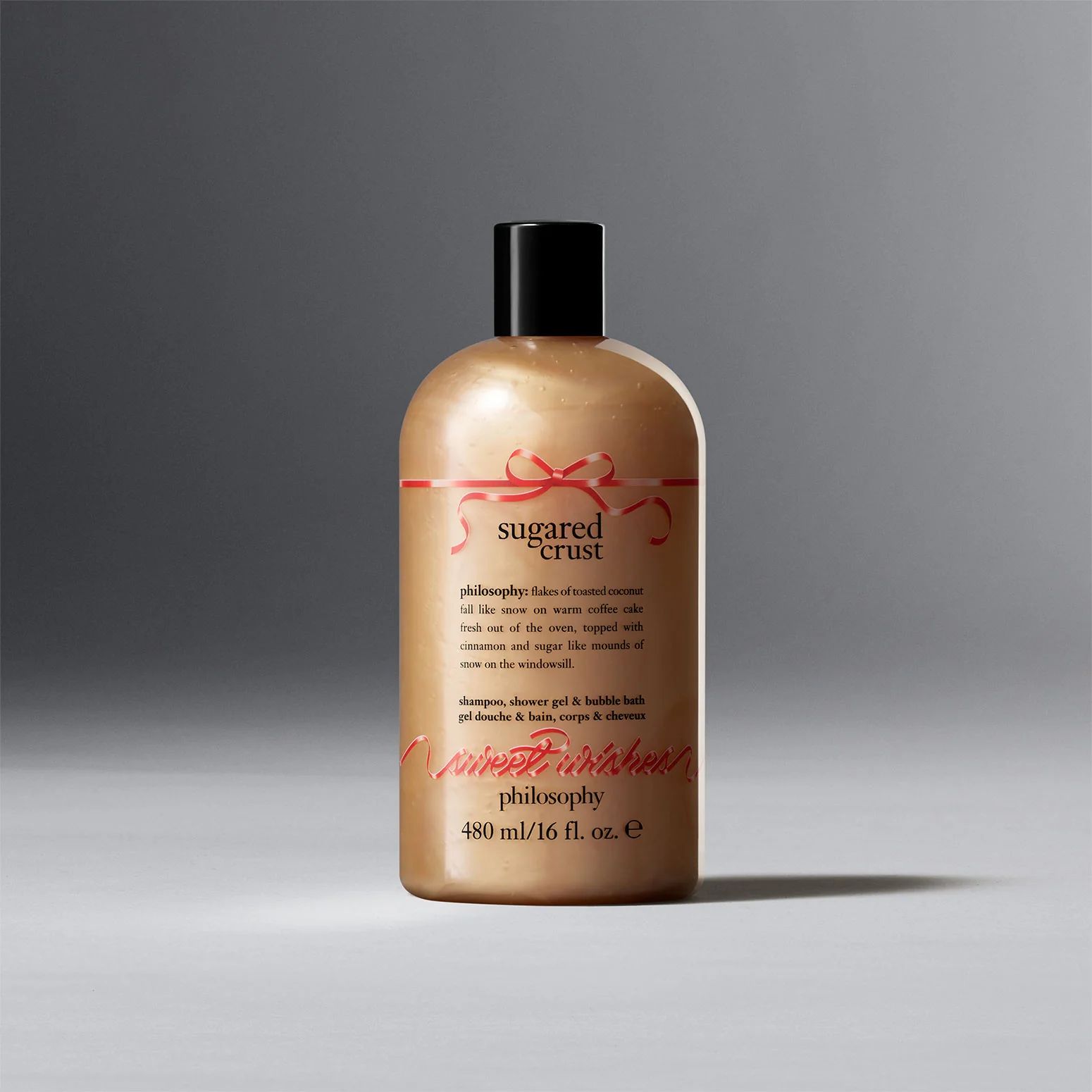 sugared crust shampoo, shower gel & bubble bath | Philosophy