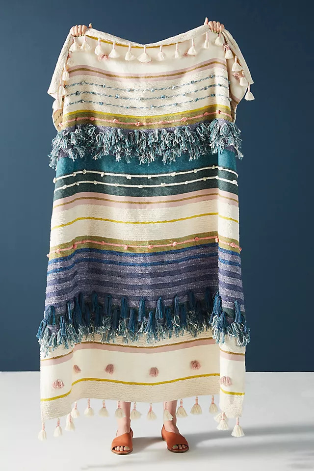 All Roads Yucca Throw Blanket | Anthropologie (US)