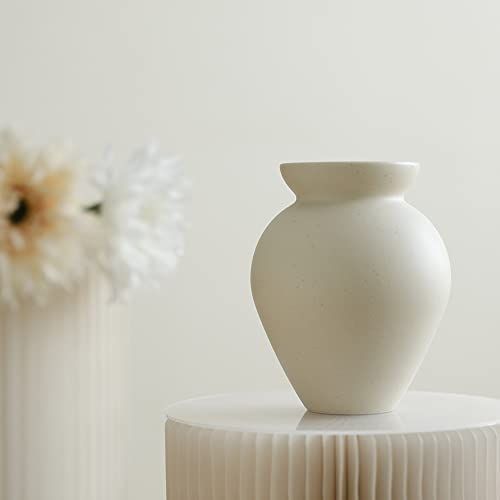 Retro Flower Vase, Crock Milk Can Shape, Flower Arrangement, Nordic Ornament Living Room Decorati... | Amazon (US)