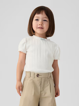 Gap × DÔEN Baby Pointelle T-Shirt | Gap (US)