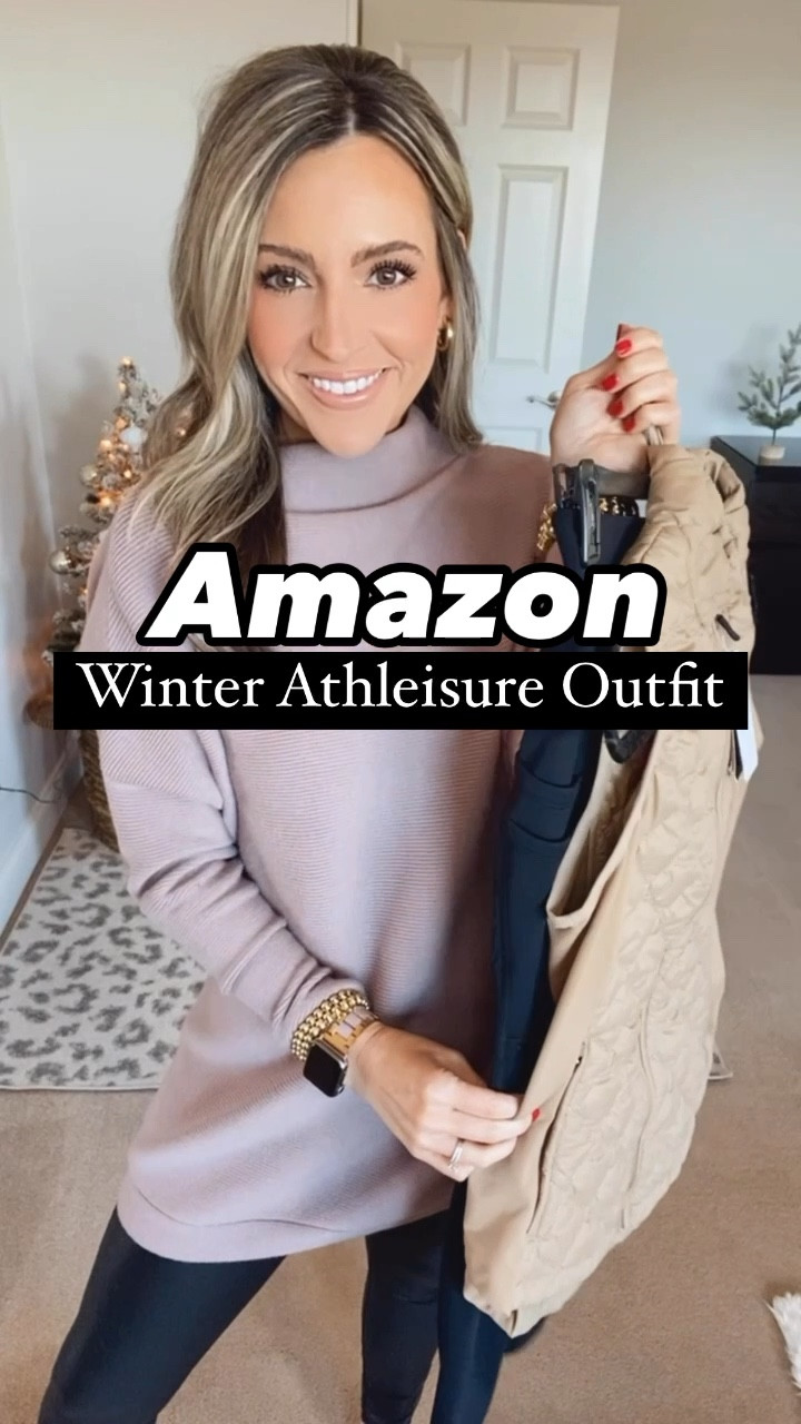 The fleece lined leggings are so good! Warm without being bulky! They have side pockets! Perfect for working out or everyday. The quilted vest is amazing quality!! I love the fit of it, it’s very slimming and flattering. TTS

#LTKFindsUnder50 #LTKCyberWeek #LTKSaleAlert