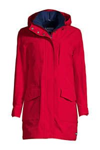 Women's Plus Size Squall Waterproof Raincoat with Hood | Lands' End (US)