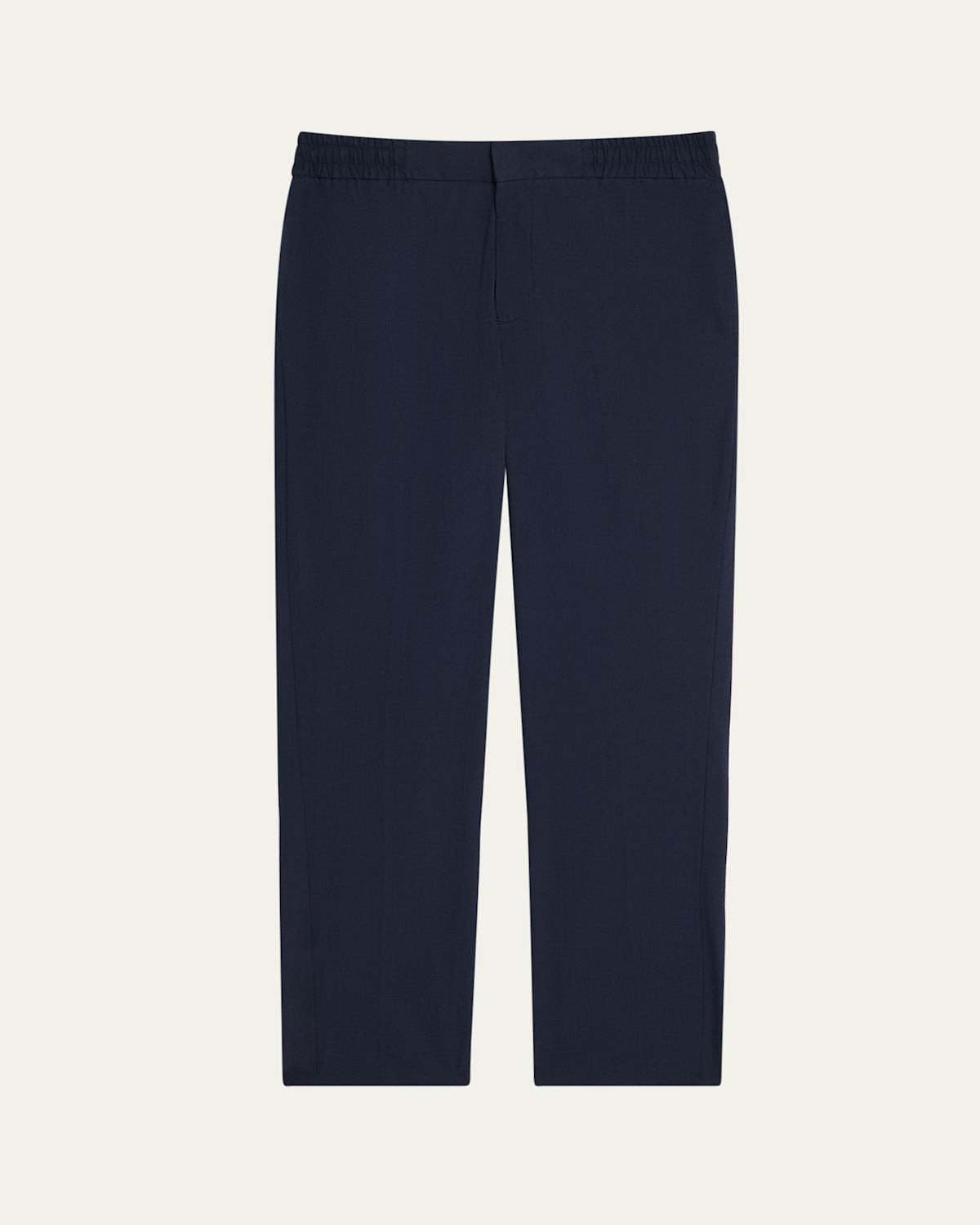 Men's Tailored Fit Italian Seersucker Flat-Front Trousers | Bergdorf Goodman