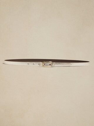 Skinny Leather Trouser Belt | Banana Republic Factory