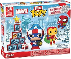 Funko Pop! Bitty Countdown Calendar: Marvel Comics | Amazon (US)