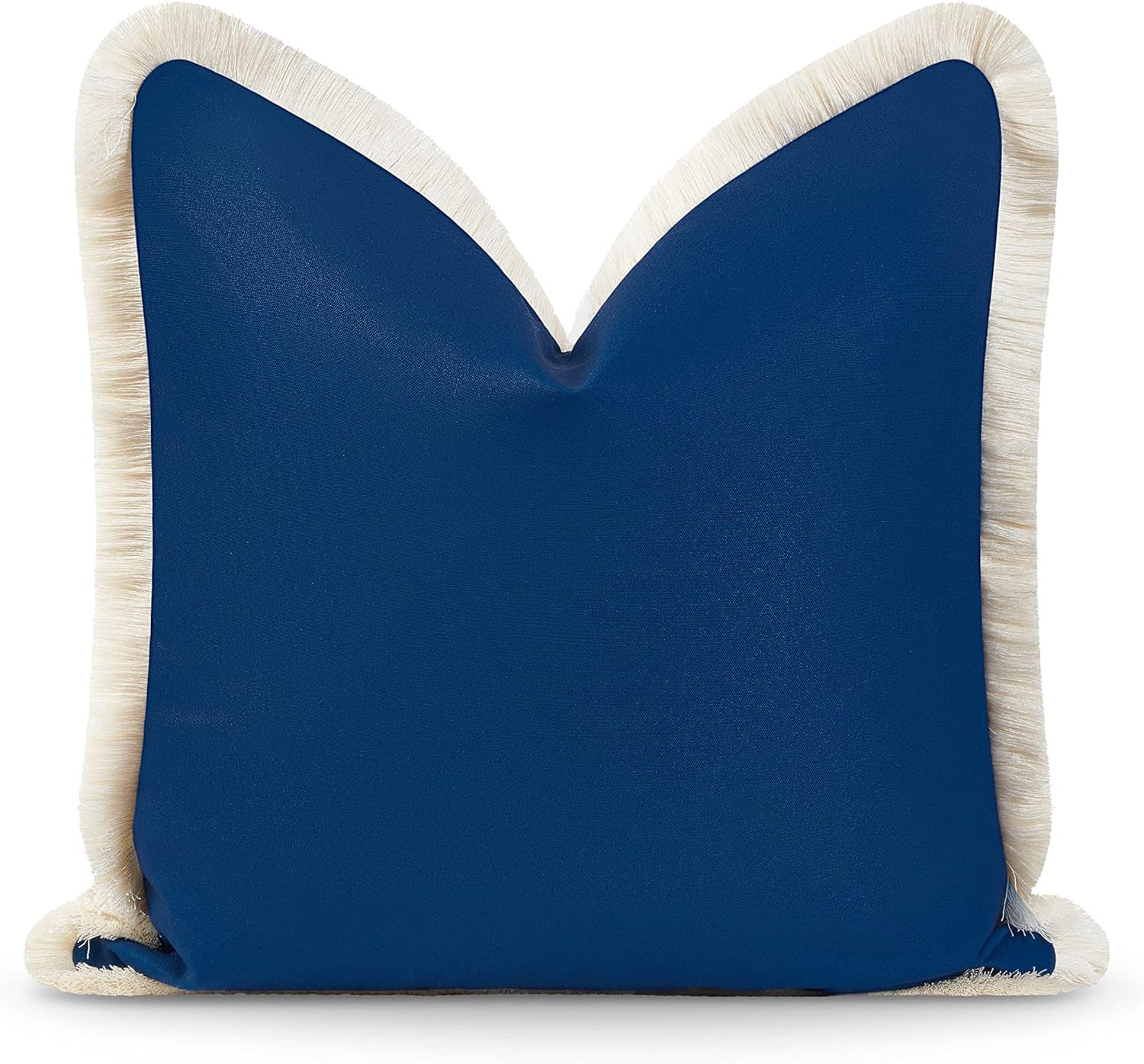 Hofdeco Premium Coastal Hampton Style Patio Indoor Outdoor Pillow Cover Only, 20"x20" Water Resis... | Amazon (US)