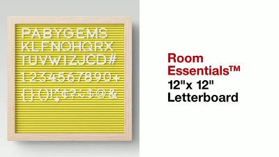 12"x 12" Letterboard - Room Essentials™ | Target