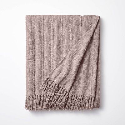 60"x86" Oversized 100% Cotton Bed Throw - Threshold™ designed with Studio McGee | Target