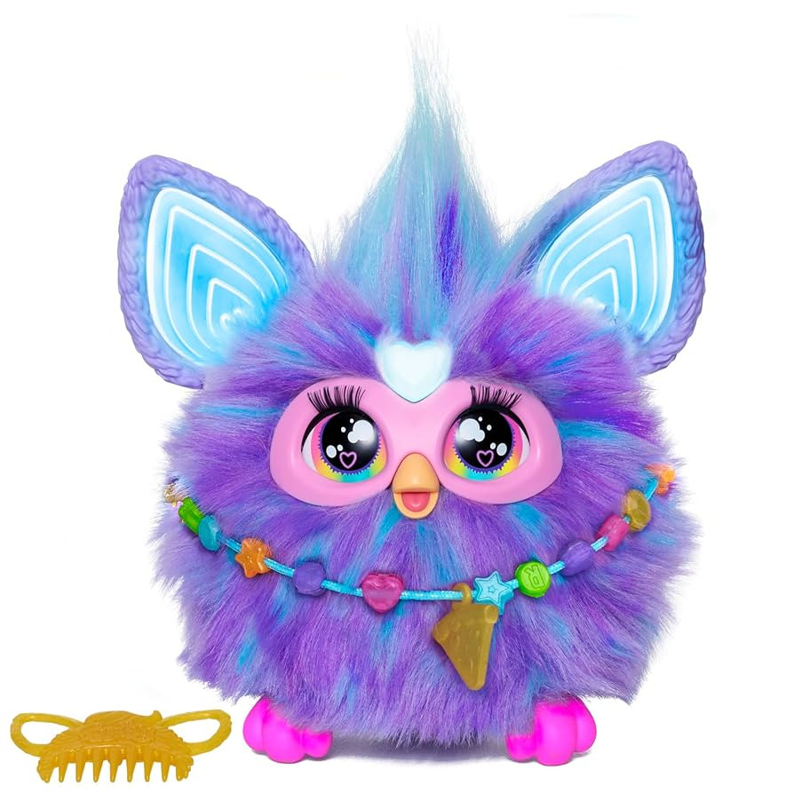Furby Purple, 15 Fashion Accessories, Interactive Plush Toys for 6 Year Old Girls & Boys & Up, Vo... | Amazon (US)
