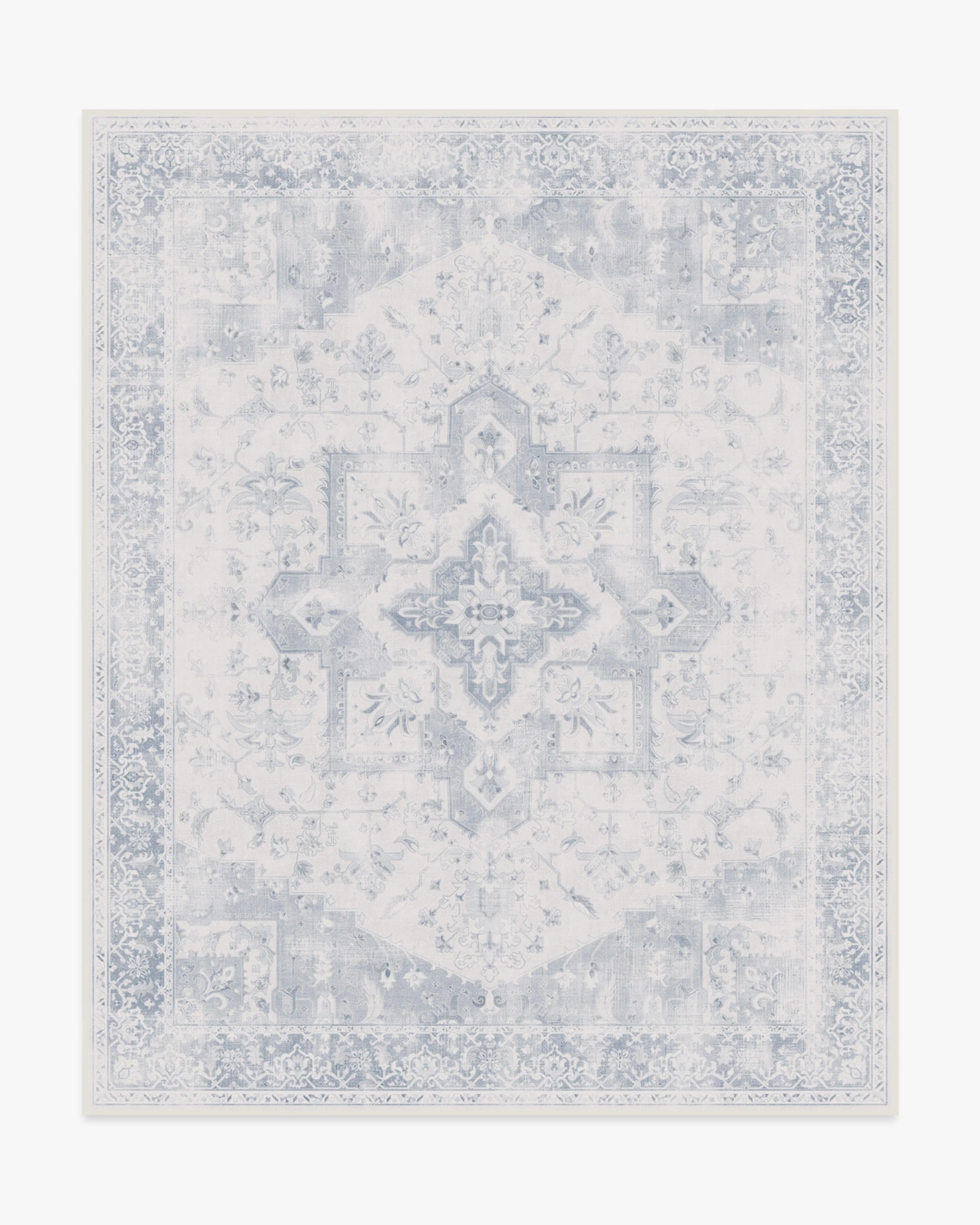 Kira Soft Blue Rug | Ruggable