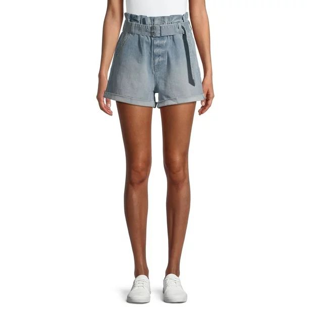 No Boundaries Juniors' Paperbag Shorts | Walmart (US)