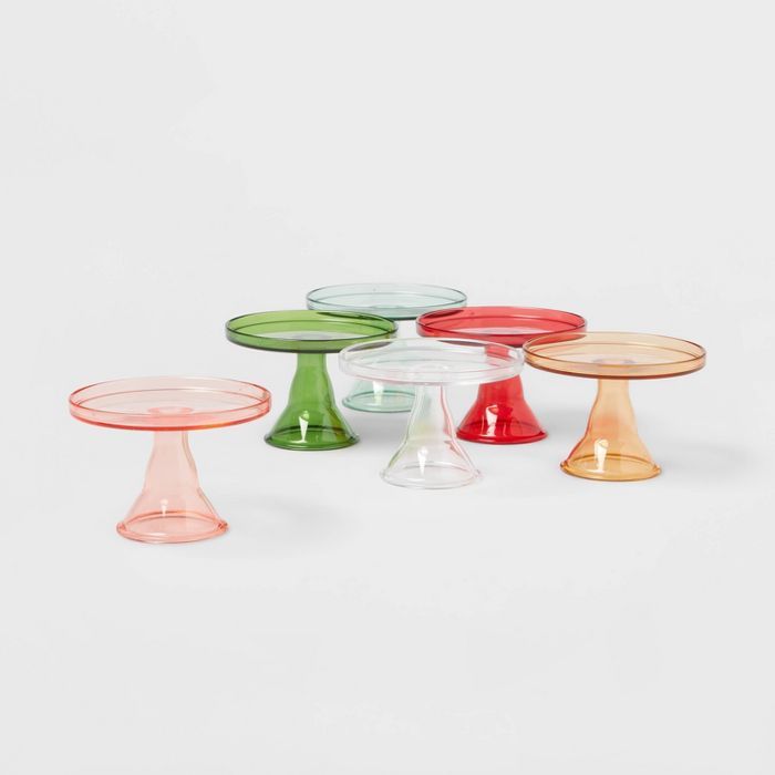 4&#34; 6pk Plastic Mini Dessert Stands - Wondershop&#8482; | Target