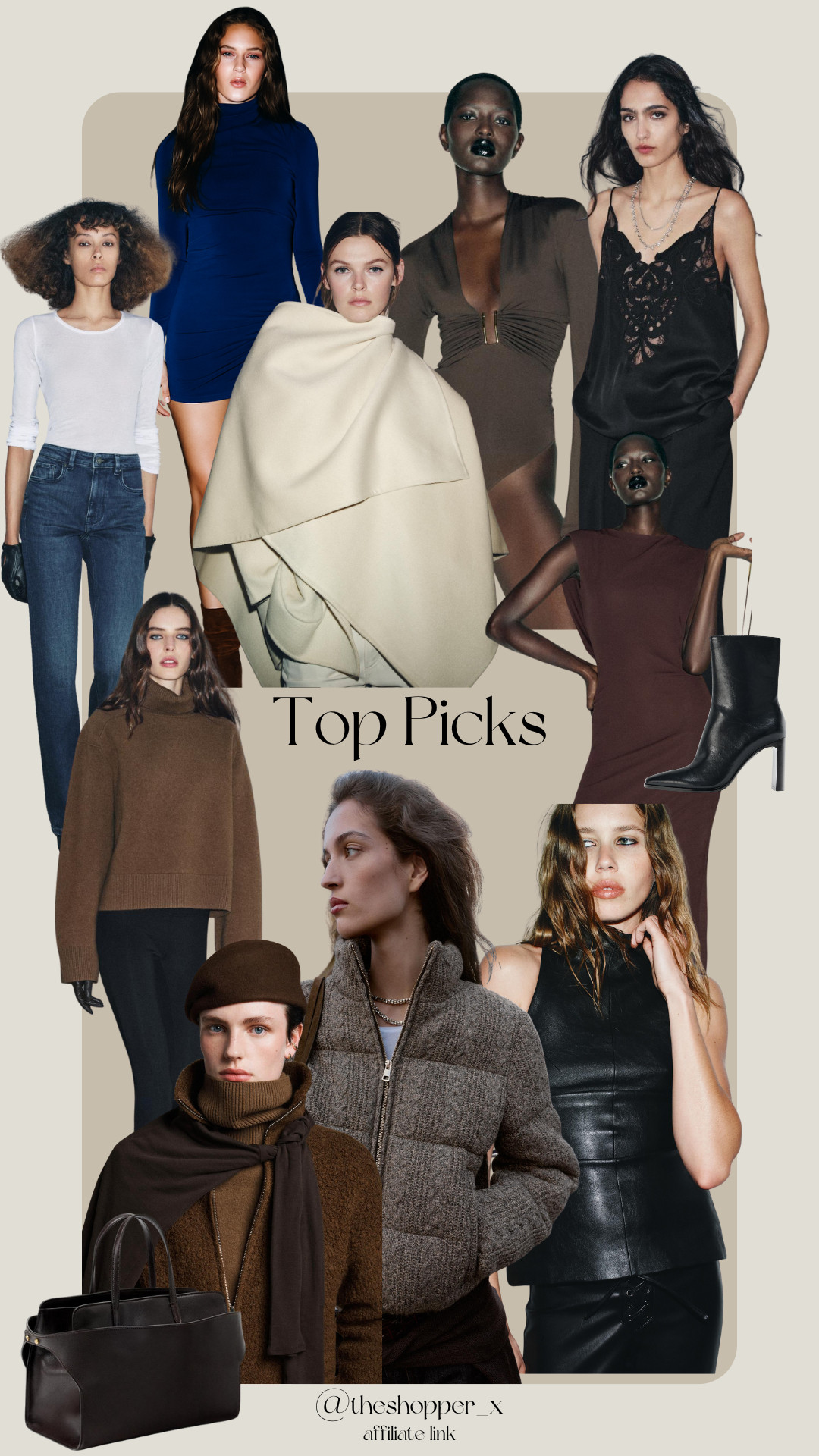 Weekly Faves, Zara UK, Faux Leather, Wool Blend, Knitwear, Bootcut Jeans, Rib Knit Vest, Halter Top, Draped Dress, Open Back Dress, Short Dress With Sash, Polyamide Leggings, Lace Top, Chic Style 

 #LTKuk #LTKautumn #LTKstyletip