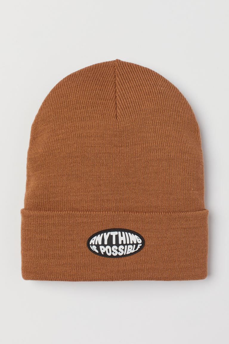 Fine-knit hat | H&M (UK, MY, IN, SG, PH, TW, HK)