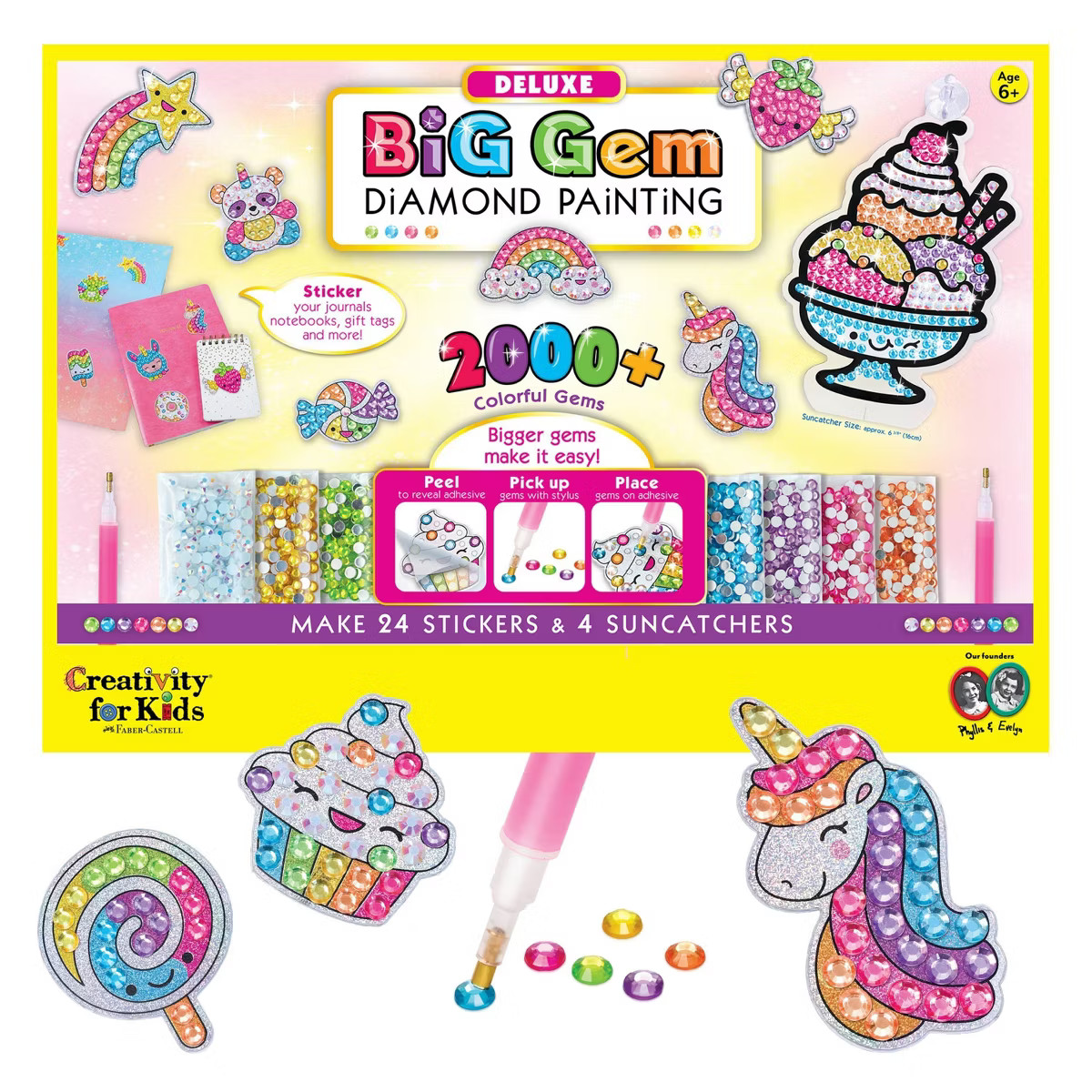 Creativity for Kids Deluxe Big Gem Diamond Painting | Target