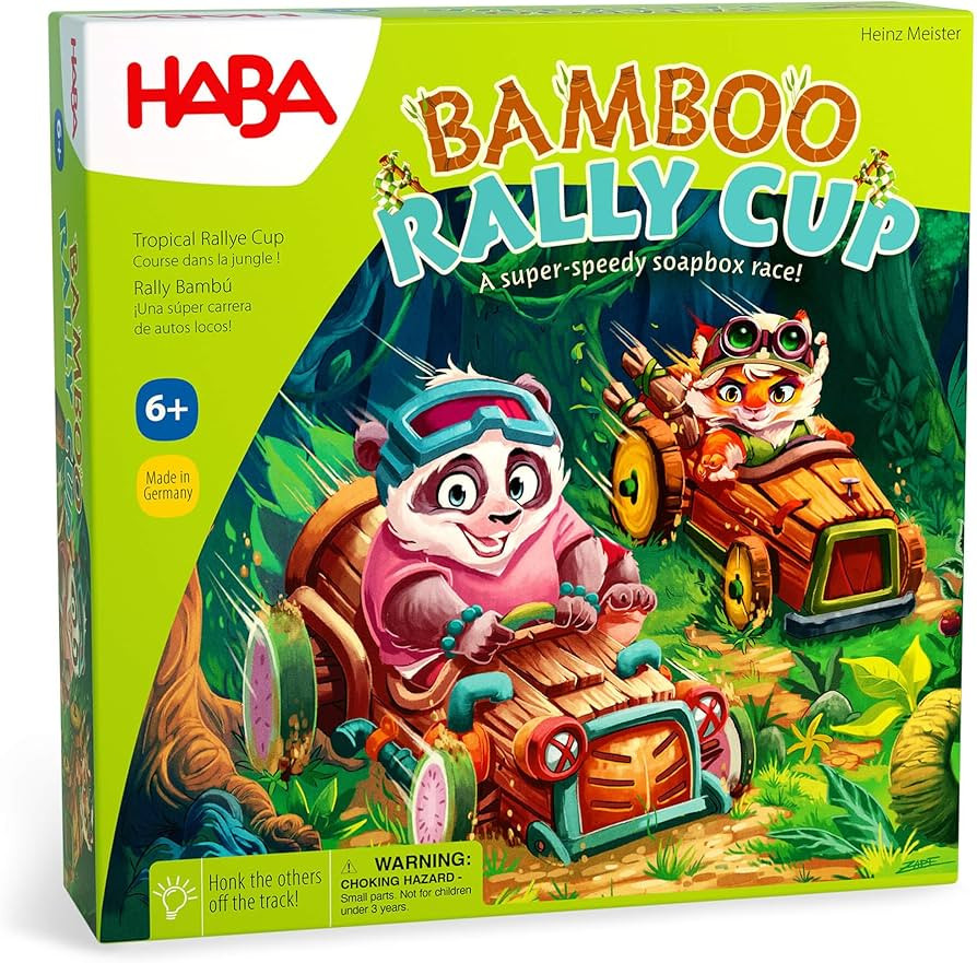 HABA Bamboo Rally Cup - Hype in The Jungle: juegos de mesa para niños de 6 a 8 años, juegos de ... | Amazon (US)