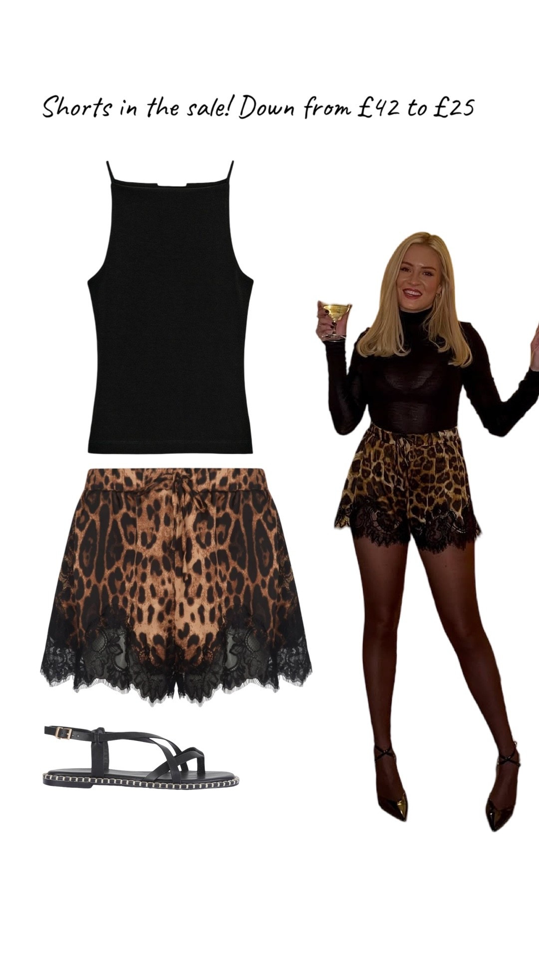 Shorts are down to £25 in the sale! Currently fully stocked xx