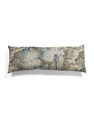 made in usa 14x36 into the woods tapestry oversized lumbar pillow | TJ Maxx