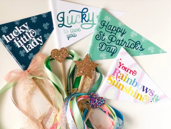 St. Patrick’s Day pennant flag | Etsy (US)