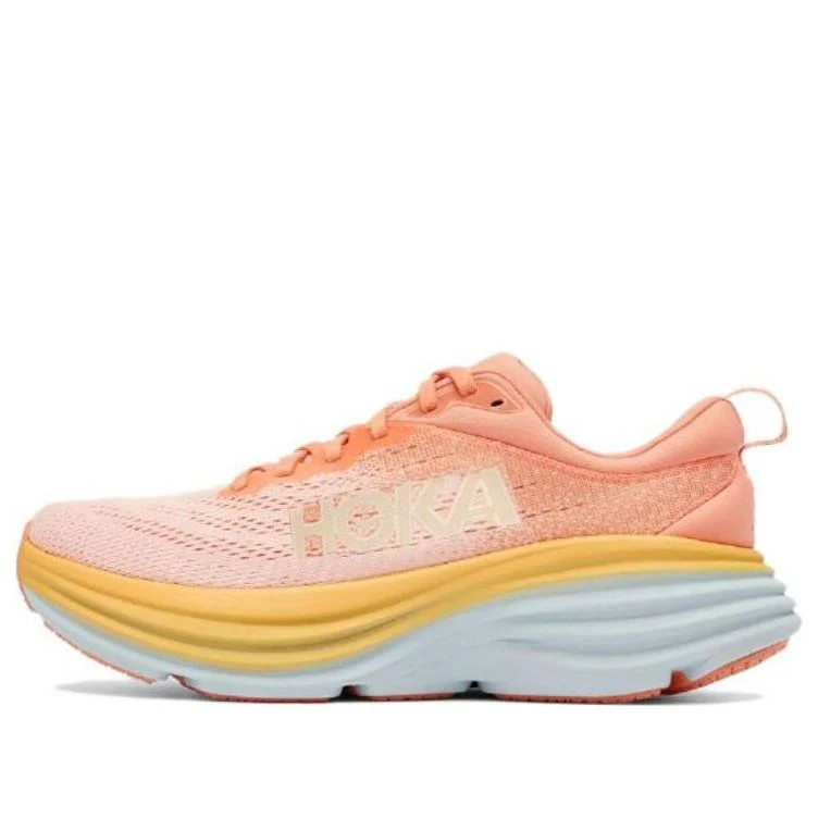 (WMNS) Hoka One One Bondi 8 'Shell Coral Peach Parfait' 1127952-SCPP | KICKS CREW