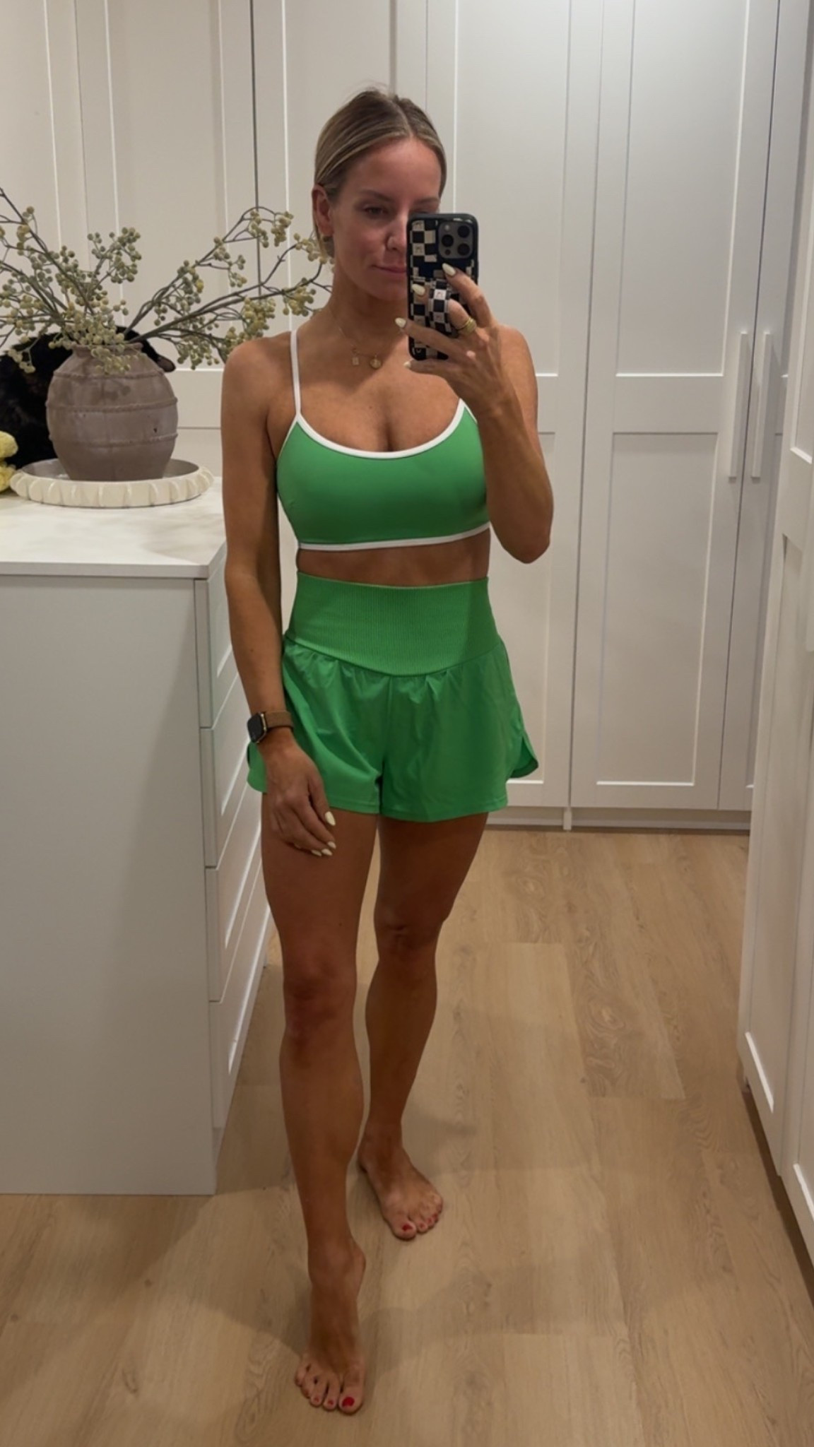 I love this green 🤌🏽 

I’m wearing a small in both pieces. 

#LTKActive
