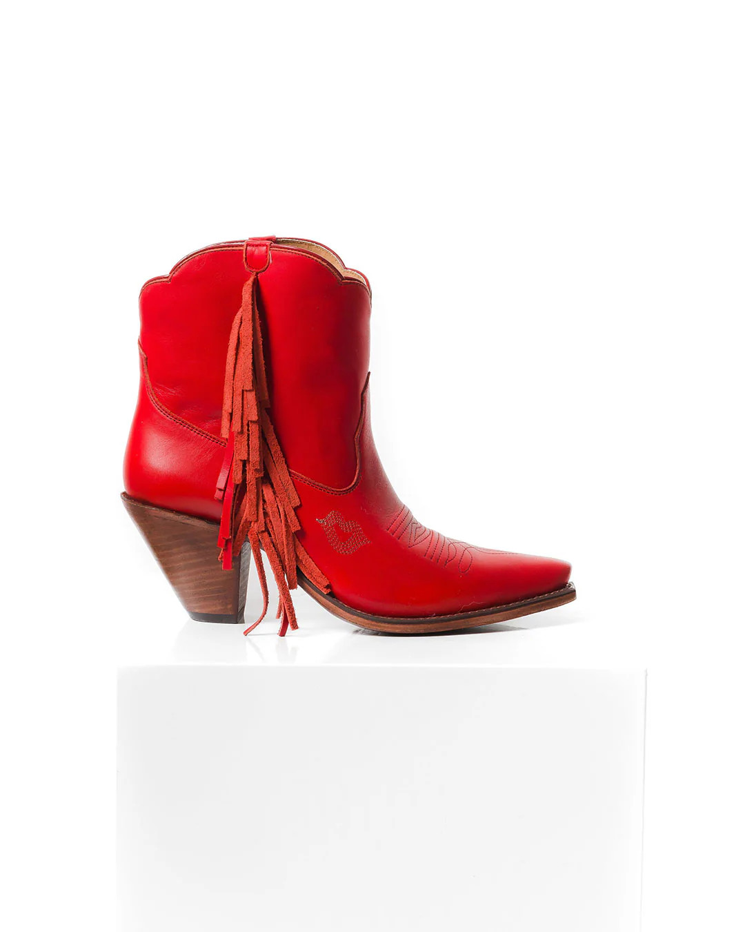 Spirit Bootie- Red | Women's Cowboy Boots | Besita Boots | Besita Boots