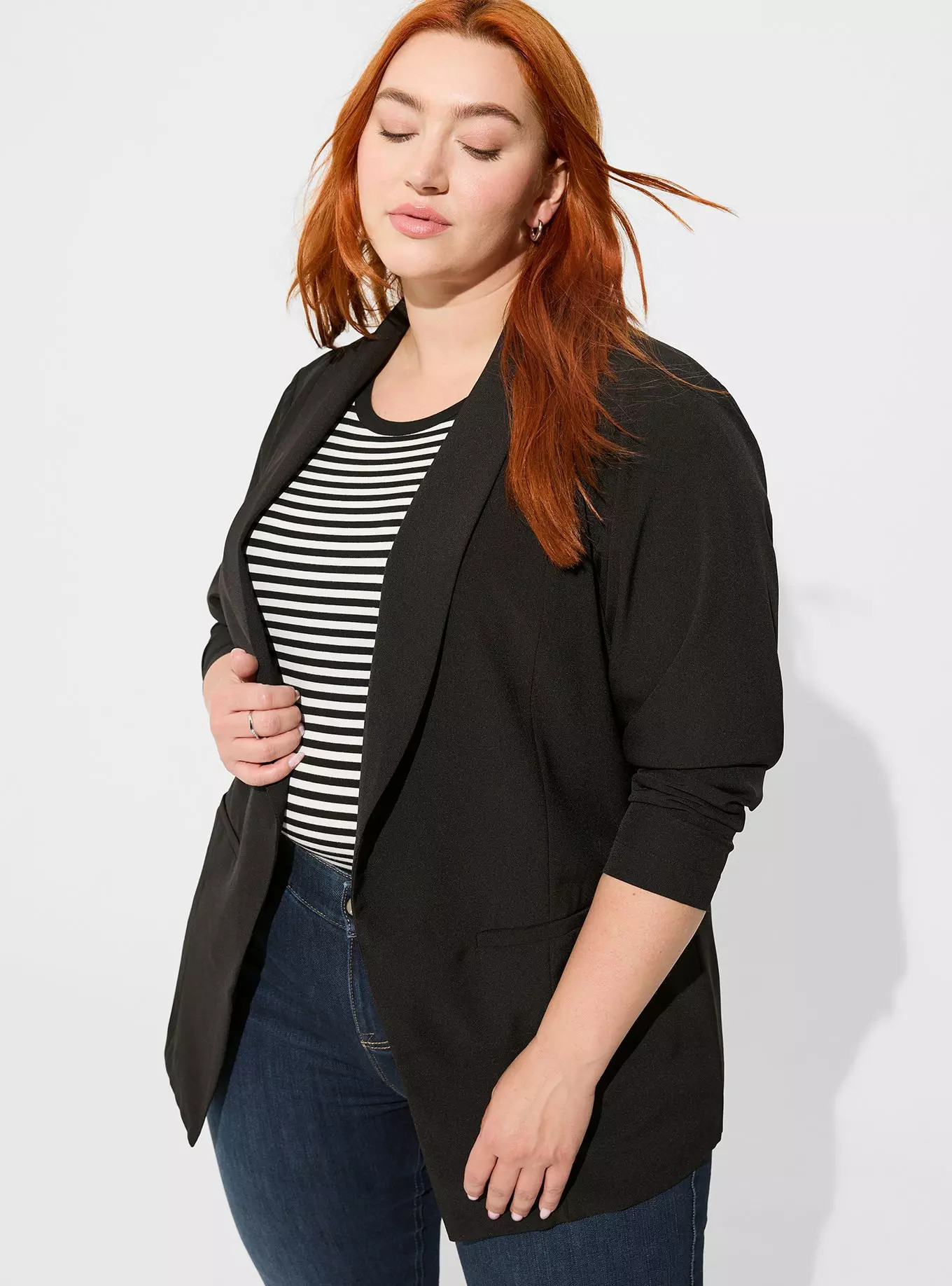 Classic Shawl Collar Blazer | Torrid (US & Canada)