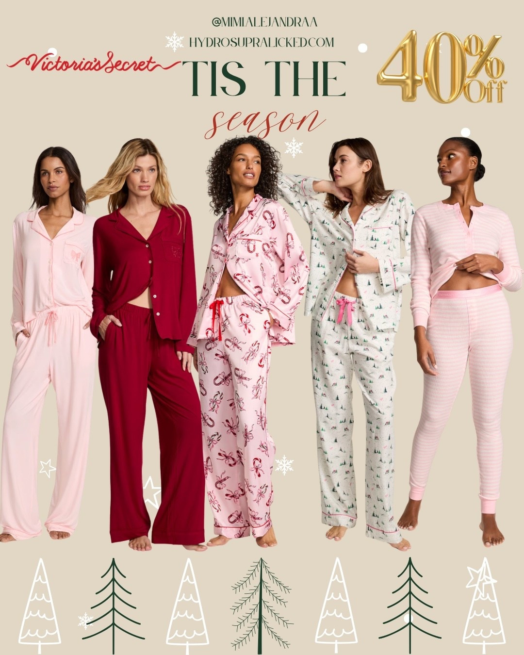 Pajamas from Victoria’s Secret long sleeves and pants that make excellent loungewear during the holidays and through winter!
Cotton Flannel Long Pajama Set
Two styles of Modal Soft Bow Long Pajama Set
Going viral 🚨Glazed Satin Long Pajama Set
Soft Thermal Henley Long Pajama Set