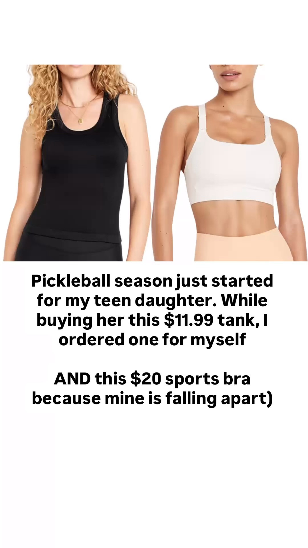Just added some new workout tanks and sports bras to my collection!

#LTKActive #LTKOver40